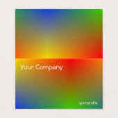 レトロ勾配 名刺 (外部フラット)