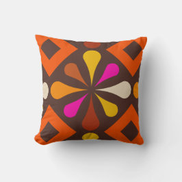 レトロ化粧枕70s 60sスタイル クッション