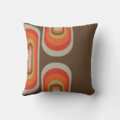 レトロ化粧枕70s 60sスタイル クッション (裏面)