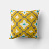 レトロ化粧枕70s 60sスタイル クッション (裏面)