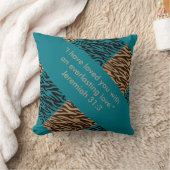 レトロ化粧枕…エレミヤ31:3 クッション (ブランケット)