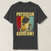 レトロ医師助手 Tシャツ (デザイン正面)