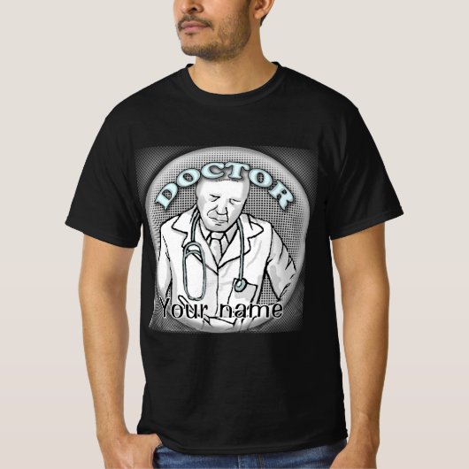 レトロ医師Tシャツ Tシャツ (正面)