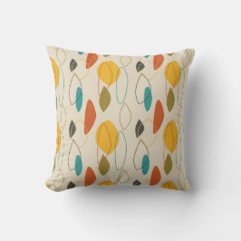 レトロ半モダン半パターン（の模様が）ある世紀Number 1 クッション