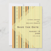 レトロ半モダン結婚インスパイア世紀 セーブザデート (正面)