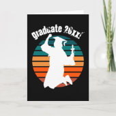 レトロ卒業生ジャンプでジョイレインボー カード (正面)