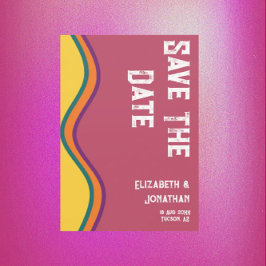 レトロ南西結婚波 セーブザデート