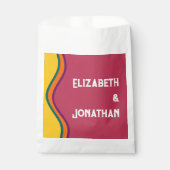 レトロ南西結婚波 フェイバーバッグ (正面)