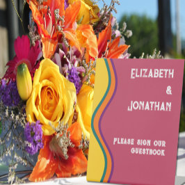 レトロ南西結婚波 台座サイン