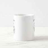 レトロ占星術の標識 – 山羊座 コーヒーマグカップ (中央)