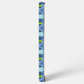 レトロ原子の形状サムスンギャラクシーケース SAMSUNG GALAXYケース (左側面)