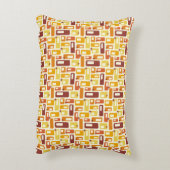 レトロ原子カプセルスターバストパターン アクセントクッション (裏面(縦))