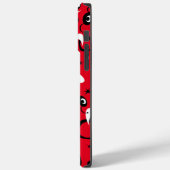 レトロ原子クモ Case-Mate iPhoneケース (裏面 / 左)