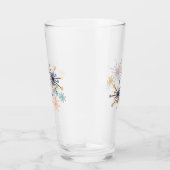 レトロ原子スターバストモダンミッドセンチュリー タンブラーグラス (右)