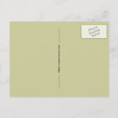 レトロ原子スターバスト数々の色パターン ポストカード (裏面)