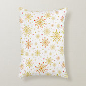 レトロ原子中世紀パタモダンーン アクセントクッション (正面(垂直))