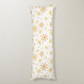 レトロ原子中世紀パタモダンーン ボディピロー (裏面 (縦))