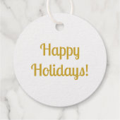 レトロ原子中世紀モダンスターバスト金ゴールド フェイバータグ (裏面)