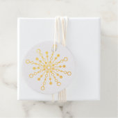 レトロ原子中世紀モダンスターバスト金ゴールド フェイバータグ (箱)