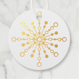 レトロ原子中世紀モダンスターバスト金ゴールド フェイバータグ