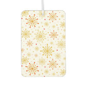 レトロ原子中世紀モダンデザイン カーエアーフレッシュナー (正面)