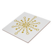 レトロ原子中世紀モダンデザイン タイル (側面)