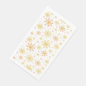 レトロ原子中世紀レッドモダン&金ゴールドスターバスト (コーナー)