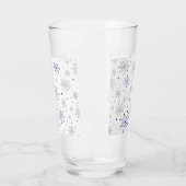 レトロ原子中世紀レッドモダン&金ゴールドスターバスト タンブラーグラス (左)