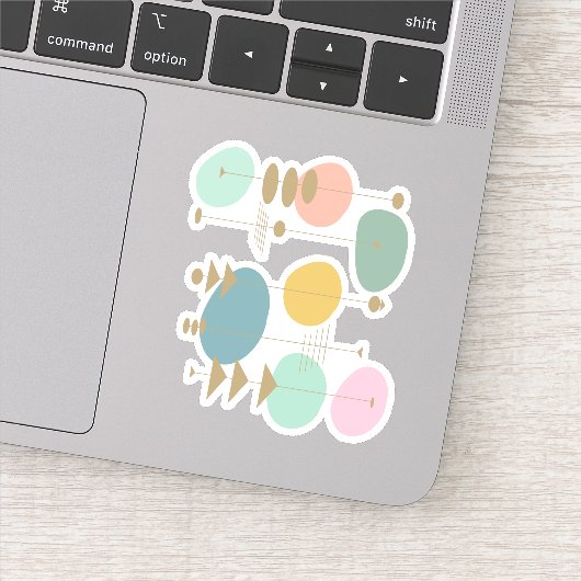 レトロ原子宇宙エイジミッドセンチュリーモダン シール (詳細)