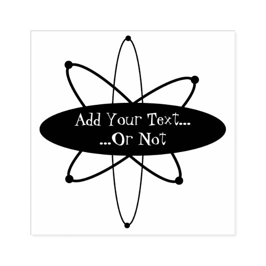 レトロ原子宇宙エージラベルラバーアートスタンプ ラバースタンプ (インプリント)