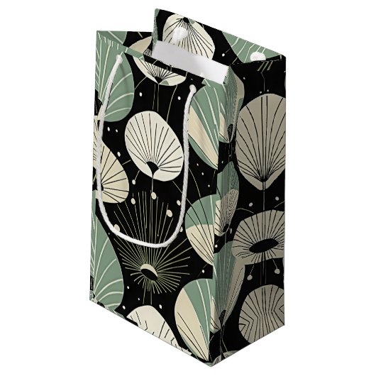 レトロ原子年齢パミニマルタモダンーン スモールペーパーバッグ (裏面アングル)