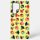 レトロ原子形状 SAMSUNG GALAXYケース (裏面)