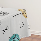 レトロ原子数々の花色 テーブルクロス (インサイチュ)