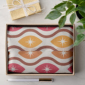 レトロ原子星ミッドセンチュリーオギー模様 薄葉紙 (ギフト)