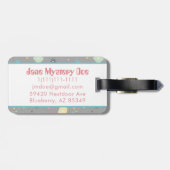 レトロ原子星 ラゲッジタグ (裏面横)