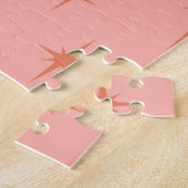 レトロ原子時代ミッドセンチュリーモダンキャッカッコいいト ジグソーパズル (側面)