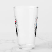 レトロ原子時代ミッドセンチュリーモダンキャックールトガラス タンブラーグラス (左)