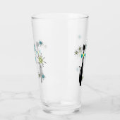 レトロ原子時代ミッドセンチュリーモダンキャックールトスター タンブラーグラス (左)