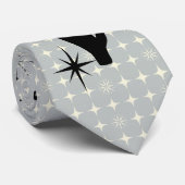 レトロ原子時代ミッドセンチュリーモダンMCMクール Cat N ネクタイ (ロール)