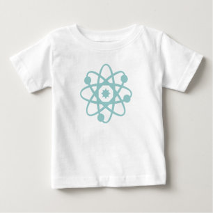 レトロ原子 ベビーTシャツ