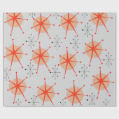 レトロ原子 ラッピングペーパー (フラット)