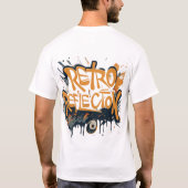 レトロ反射 Tシャツ (裏面)