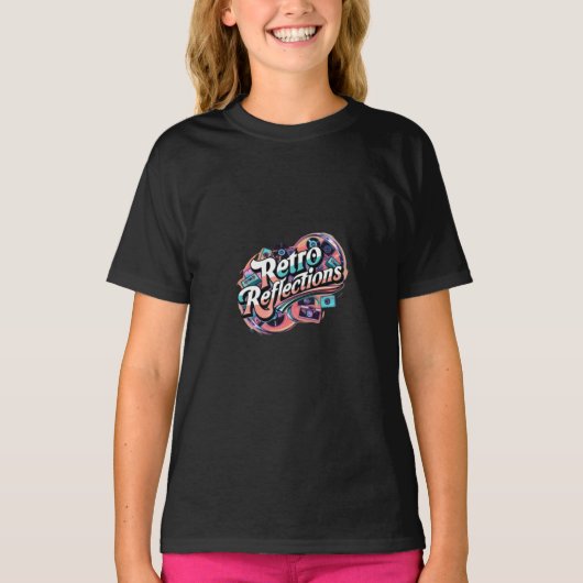 レトロ反射 Tシャツ (正面)