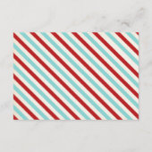 レトロ口ひげリトル紳士ベビーおむつラッフル エンクロージャーカード (裏面)