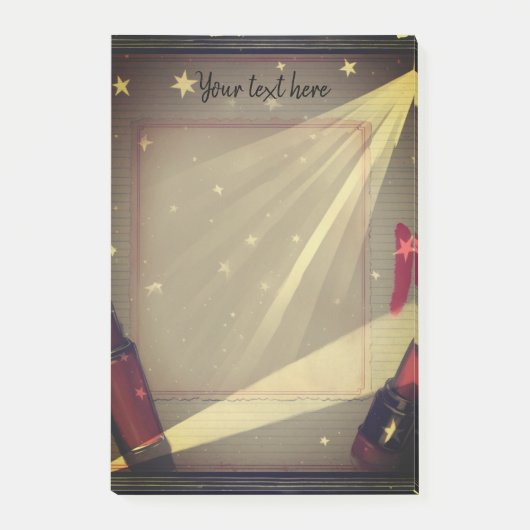 レトロ口紅 ポストイット (正面)