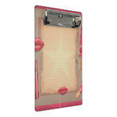 レトロ口紅 ミニクリップボード (アングル)