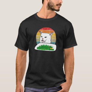 レトロ叫び混乱キャットインターネットミームビーガンキット Tシャツ