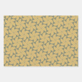 レトロ同心円パターン ラッピングペーパーシート (正面2)