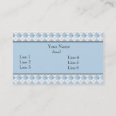 レトロ名刺テンプレート 名刺 (裏面)