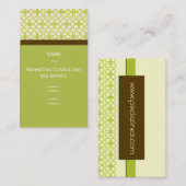 レトロ名刺マーケティングコンサルタント 名刺 (正面/裏面)